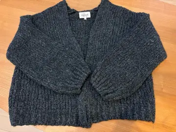 le Glazik 리브 긴팔 가디건 36