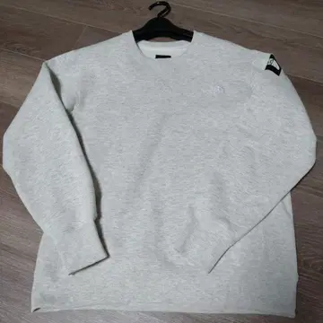 THE NORTH FACE 그레이 맨투맨 L 사이즈 가격 인하 불가