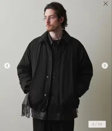 [ 스티븐 알란 ] 달마 발라클라바 자켓 블랙 S 사이즈