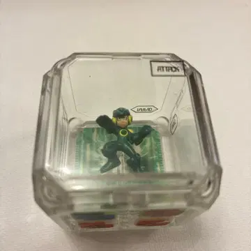 록맨 에그제 우드 스타일 큐브