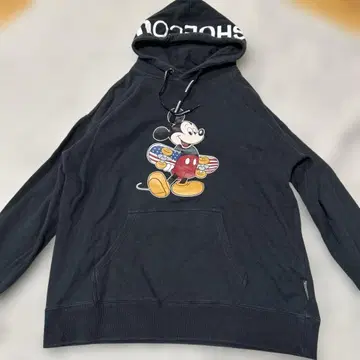 DCSHOE x disney 콜라보 미키 블랙 후드티 M USA