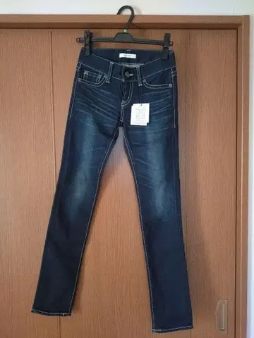 MOUSSY 스키니 팬츠 파우더 스트레치 데님