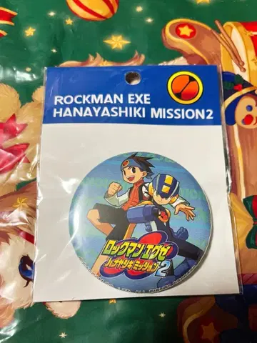 록맨 하나야시키 캔뱃지