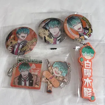 히프노시스 마이크 캔뱃지 러버 키 화이트 누카타 사사라