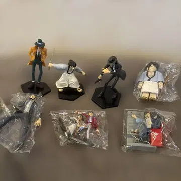 애니메이션 캐릭터 피규어 6체 세트