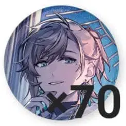 카나에 니지산지 ChroNoiR 캔뱃지 캡슐 토이 일반 버전