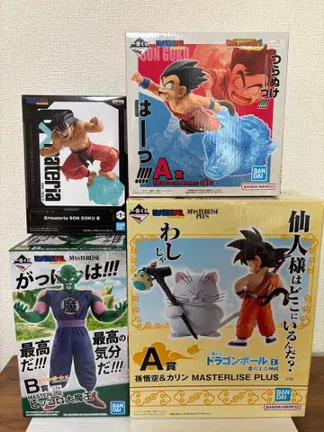 드래곤볼 피규어 세트