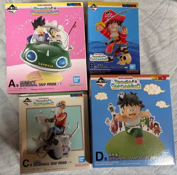 드래곤볼 스냅 컬렉션 2 스냅 피규어 세트 A-D