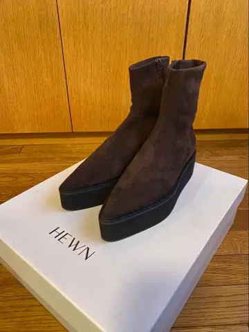 HEWN pointed platform boots 부츠 휴먼
