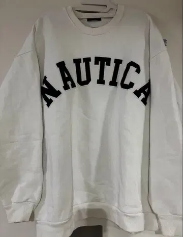 NAUTICA 화이트 로고 트레이닝복