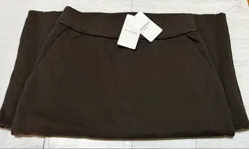 AP STUDIO 울 믹스 맨투맨 스커트