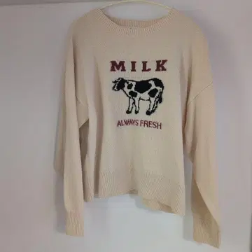 소 니트 스웨터 긴팔 #소 #니트