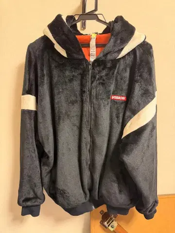 VISION 후드 부착 보아 블루종 [클리닝 완료]