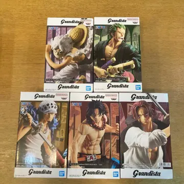 그란디스타 루피 조로 로 샹크스 에이스 피규어 5종 세트