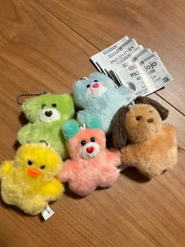 모조조조 봉제 인형 마스코트 전 5종