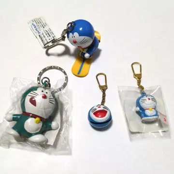 도라에몽 키링 방울 키링 4개 세트