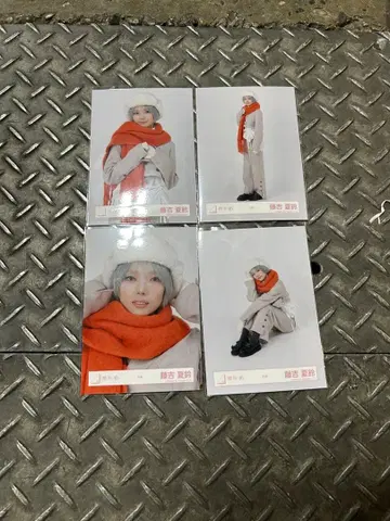 사쿠라자카46 후지토시 카린 겨울 의류 브로마이드 컴프