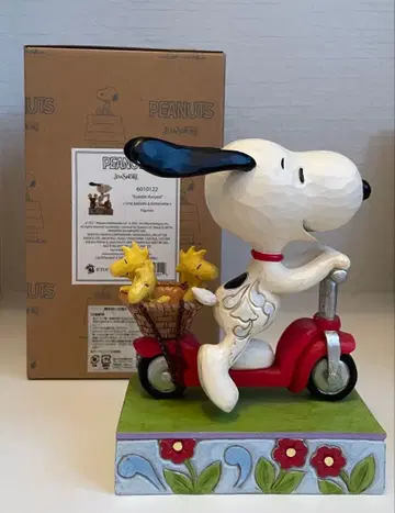 JIM SHORE PEANUTS 'Scootin'Around'