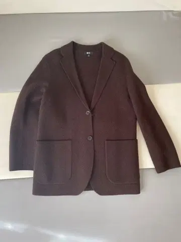 UNIQLO:C 다크 브라운 자켓