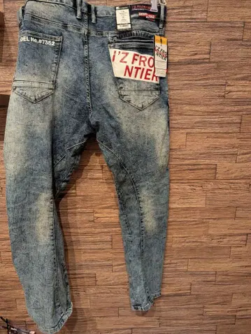 I'Z FRONTIER 데님 팬츠 7352 허리 101cm 스트레치 데님