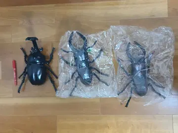 가부토사슴벌레 BIG (전체 길이 30cm) 피규어 3세트