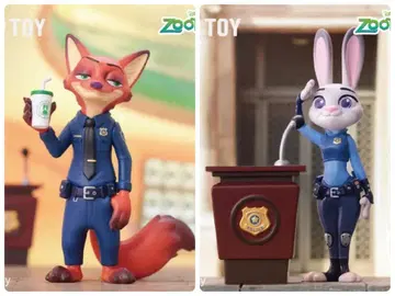 toptoy 주토피아 주디 & 닉 스토리 피규어