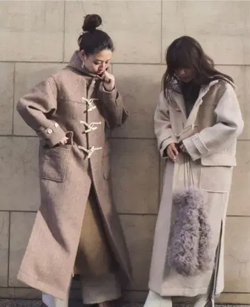 ETRE TOKYO 롱 더플 코트