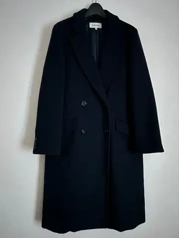 GLOBAL WORK 네이비 더블 브레스트 코트 M