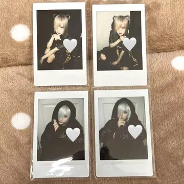 츠키구모 무녀 폴라로이드 4점 세트