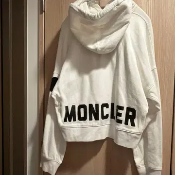 MONCLER 화이트 후드티