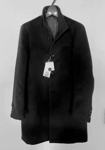 체스터 코트 하이브리드 모사 스탠드 카라 코트