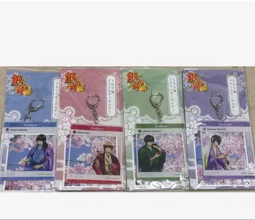 은혼 꽃놀이 SNS풍 아크릴 키링 4개