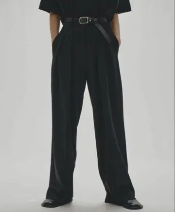 TODAYFUL 투데이풀 더블 턱 트윌 트라우저스 38