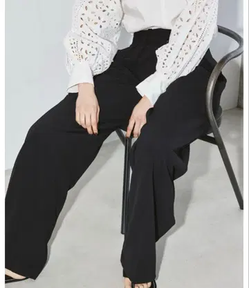 TODAYFUL 투데이풀 더블 턱 트윌 트라우저스 38