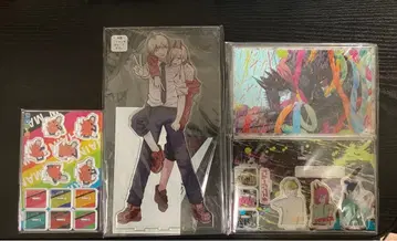 체인소 맨 아크릴 MEGA 피규어 아크릴 스탠드 굿즈 묶음 판매