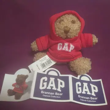 [ 초레어 매장 한정판 새상품 ] GAP 갭 브라난베어 후드티 레드 포함