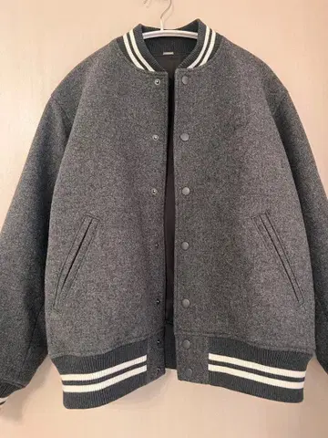 바시티 자켓 자켓 Mila Owen 미라 오웬 멜톤 바시티 자켓