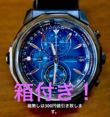 WIRED VK63C 쿼츠 손목시계 10기압 방수