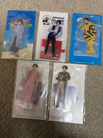 Travis Japan 마츠다 겐타 아크릴 스탠드 5개 세트