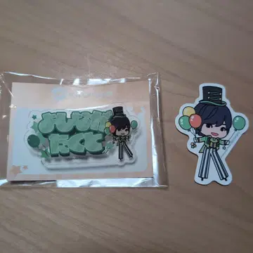 Kiramune GiGO 아크릴 네임 배지 스티커 요시나가 타쿠토