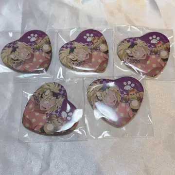 닌타마 하트 캔뱃지 타카마루 신베에