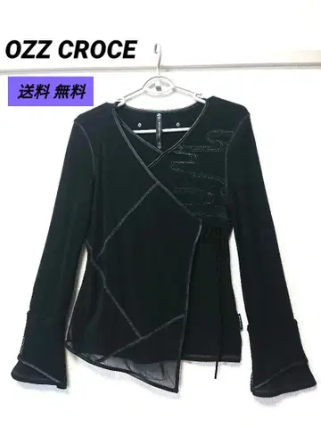 오즈온 OZZCROCE 랩 스타일 상의 긴팔 고딕 계열