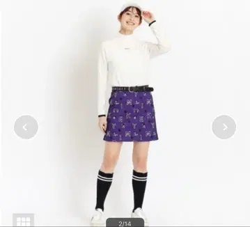 아다바트 골프웨어 스커트 미키마우스