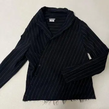 MARC LE BHAN 스트라이프 긴팔 셔츠 사이즈 2