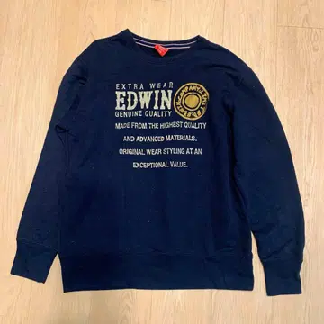 EDWIN 네이비 트레이닝복 L 사이즈