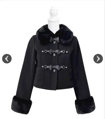 honeyMew 벨트 리본 숏코트