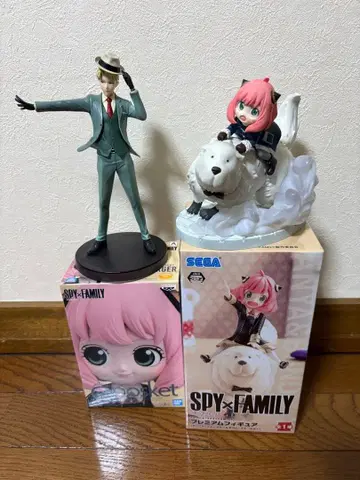 SPY x FAMILY 피규어 세트 아냐 3개
