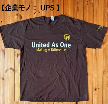 [ 기업 상품 ] UPS T셔츠 (브라운)
