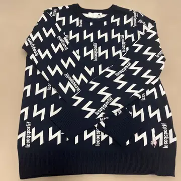 르꼬끄 스포르티브 네이비 긴팔 스웨터 L 사이즈