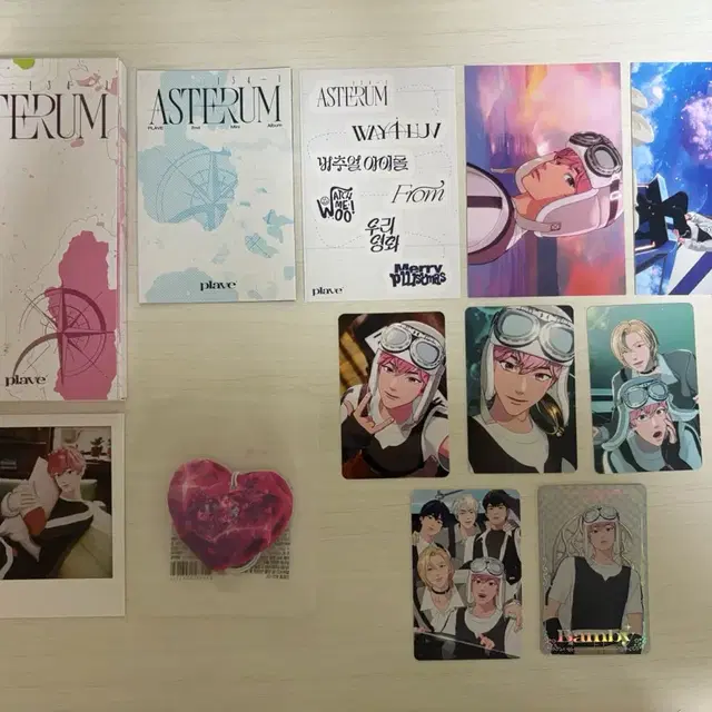 플레이브 미니 CD 앨범 알라딘 6차 미공포 밤비